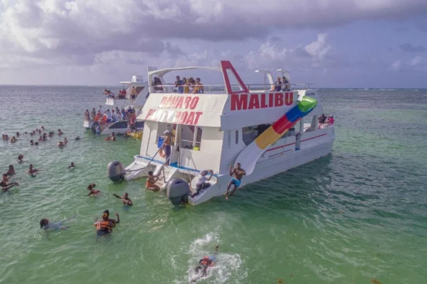 Malibu party boat tour